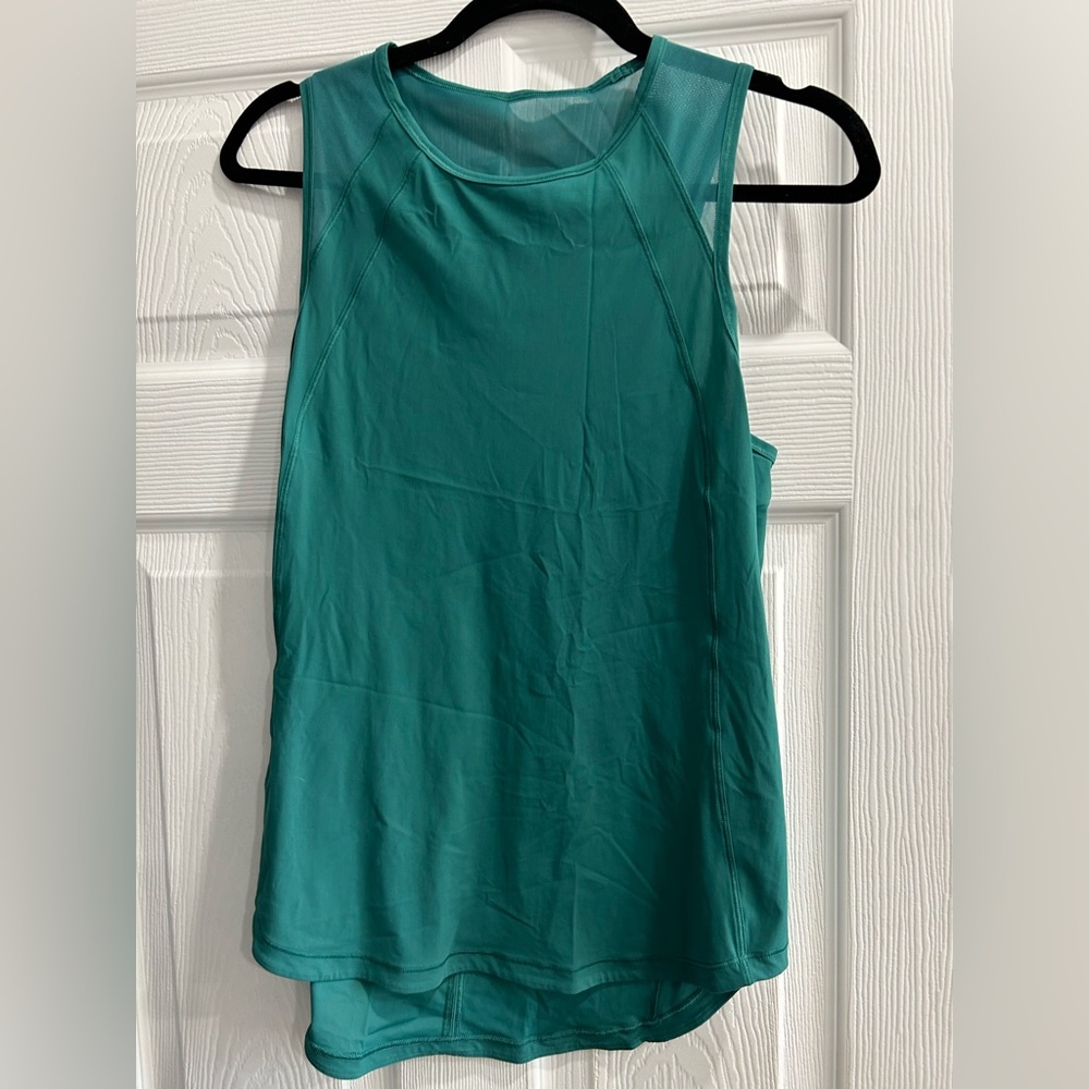lululemon athletica Turquoise sculpt tank
